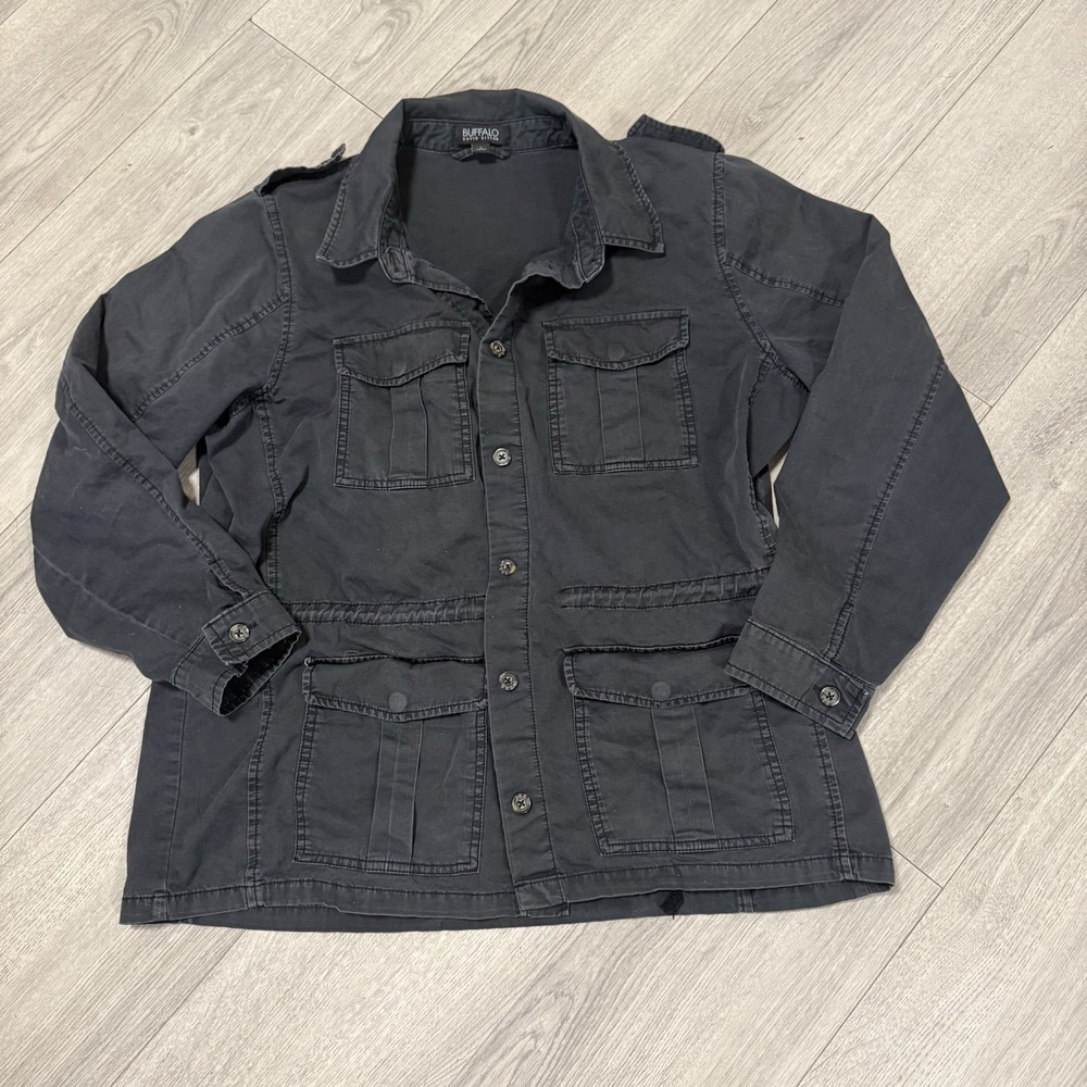 Buffalo Stonewash Womens Utility Jacket LG Casual Travel